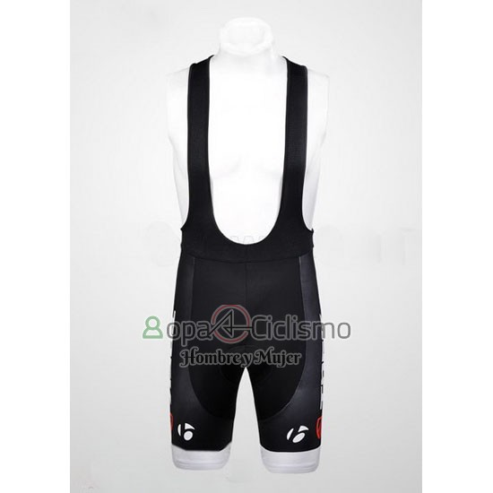 Trek Ropa Ciclismo Culotte Corto 2012 Mangas Cortas Blanco y Gris